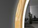 Дзеркало Luxury Wood Perfection Slim з підсвіткою LED, дуб натуральний, D 750 мм (аурна,фронтальна,сенсорна) 551593 фото 4