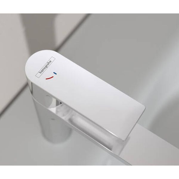 Змішувач для раковини Hansgrohe 72587000 Rebris E 80 Coolstart Ecosmart + З Д/К, Хром 578351 фото